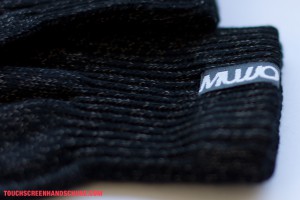 Handschuh Mujjo Detail Branding