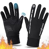 sport2people Touchscreen Winterhandschuhe Herren und Damen Thermohandschuhe Anti-rutsch Full Finger Handschuhe für Radfahren Laufen Fahren Wandern Skifahren